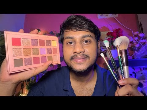 ASMR Skincare & Makeup on a Rainy Day 🌧️💄 Cozy Personal Attention for Deep Sleep 😴