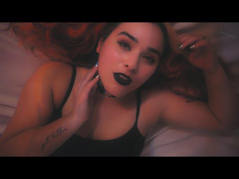 Gothic Girl Brushes Your Hair & Whispers Softly 🖤 Ultimate ASMR Personal Attention