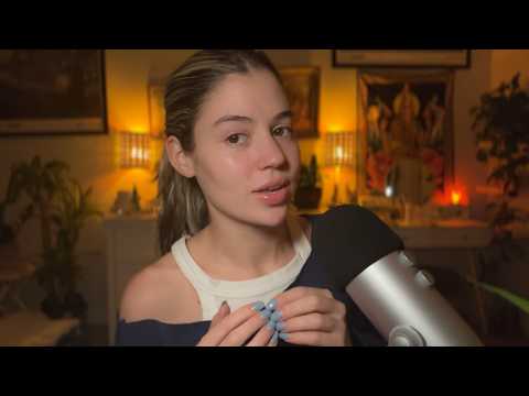 asmr nail tapping + ramble ᶻ 𝗓 𐰁 relaxing chit chat