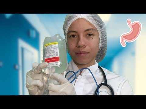 ASMR ROLEPLAY LAVAGEM GÁSTRICA - Emergência Hospitalar 🏨👩‍⚕️