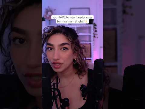 tingly BINAURAL asmr ✨ #asmr #asmrsounds #binaural