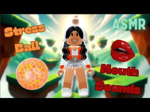 [Roblox ASMR] Squishy Orbeeze Ball On Mic With ✨Mouth Sounds✨ 💤 | Super Skyward Towers