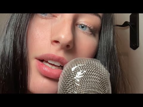 ASMR Close Mic Licking & Gentle Breaths
