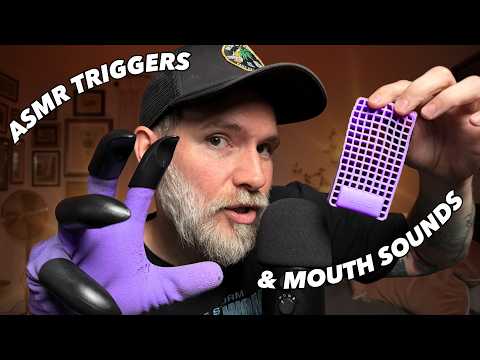 ASMR Mouth Sounds with Sleep Triggers 