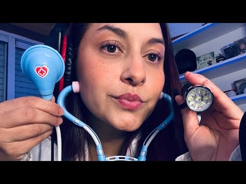ASMR✨LA DOCTORA DE URGENCIAS TE EXAMINA ✨ (Roleplay , teclado) 