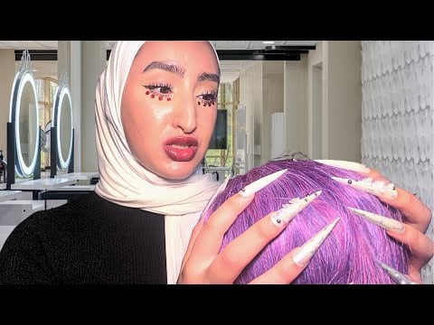 Mean Girl Salon ASMR: Roasting You While I Scratch & Massage Your Scalp 💆🏽‍♀️💅🏼