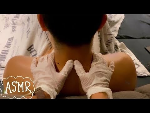 ASMR⚡️Soothing neck and shoulder massage! (LOFI)