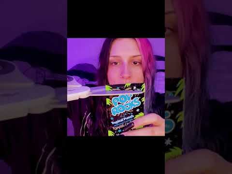 ASMR Pop Rocks Mouth Sounds #shorts