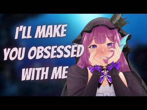 Obsessed siren lures you into her embrace [F4A] [ASMR] [Humming] [Hairplay] [Water sounds] [Yandere]