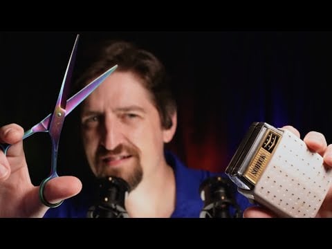 ASMR 💈 Barber Shop Roleplay (with a magic twist)