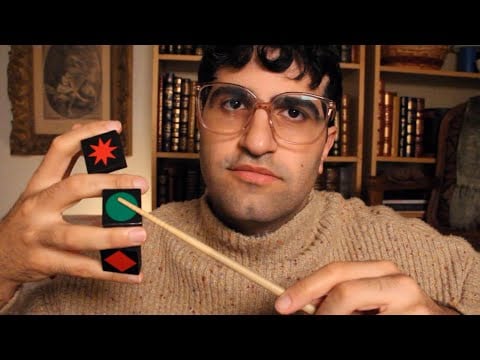 [ASMR] No nonsense eye exam (British accent)