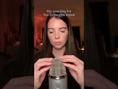 Mic scratching ASMR #asmr #relax #tingles #satisfying #micscratching #triggersforsleep