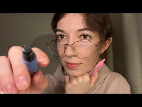 ASMR art student draws on your face (lofi roleplay pt. 2)