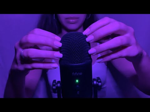 ASMR ARRANHANDO O MICROFONE | Scratching Intenso