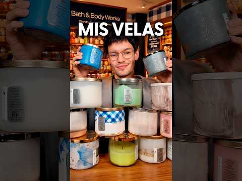3MIN DE ASMR: POR FIN! TE ENSEÑO MI COLECCIÓN DE VELAS #asmr #relax #asmrsounds #coleccionismo