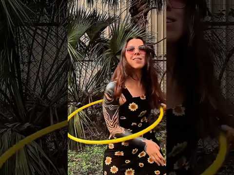 Mesmerizing Hula Hoop ASMR😻🌻