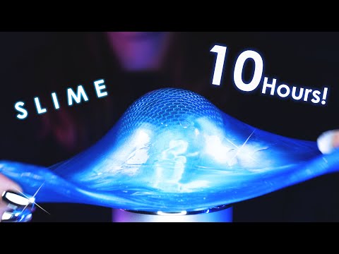 [10h ASMR] Brain Melting Slime 😴 99.99% of You Will Fall Asleep - 4k (No Talking)