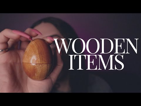 Wooden Items | ASMR