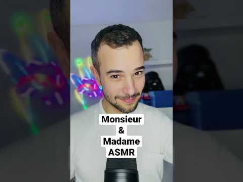 #asmr | une petite session de Monsieur et Madame 😂 #tingles #relaxation #asmrfrançais #asmrfr