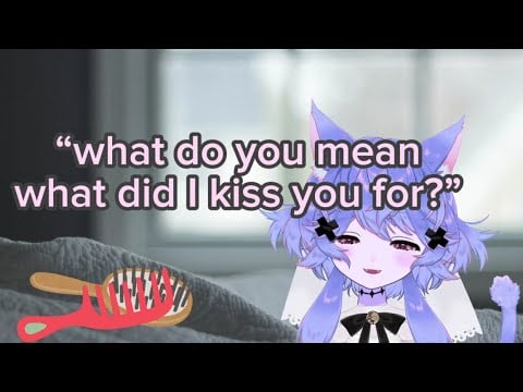 “ASMR” Roleplay: Your Sister Wakes You Up and Convinces You to let Her Brush Your Hair