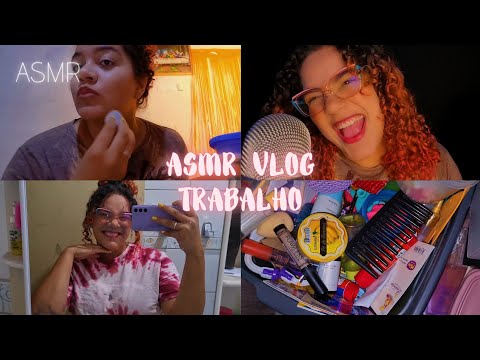 ASMR VLOG | UMA NOITE DE TRABALHO 💼😍