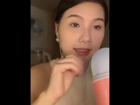 【助眠】一段绝美的口腔音，搭配手势#asmr助眠视频 助眠和刷子#助眠剧情模拟 #声控助眠 #解压声控 #哄睡