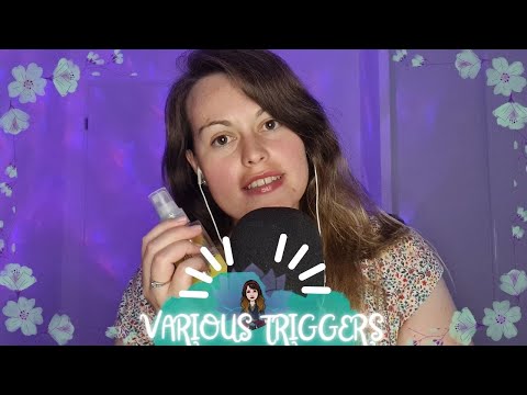 ASMR Blabla & Triggers 😴 | Déclencheurs 🔝[FR/EN/SP]