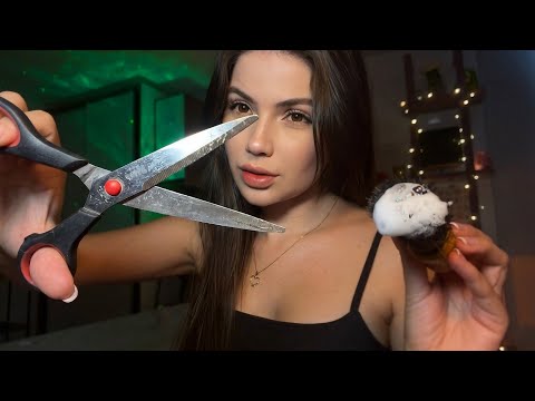ASMR | Garota faz sua Barba💈✂️👀