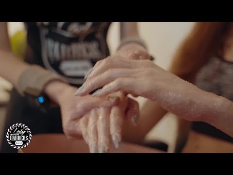 Serene Touch of Calm ASMR Massage by Barber Lady Sandra for Skinny Girls