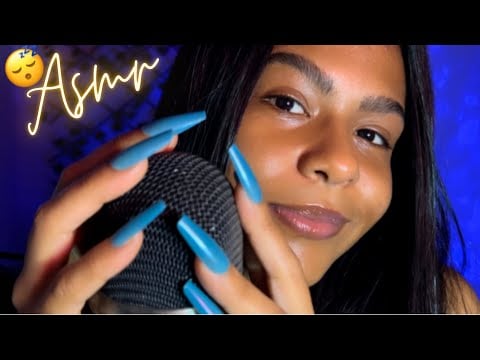 ASMR ARRANHANDO MICROFONE ATÉ VOCÊ DORMIR 😴