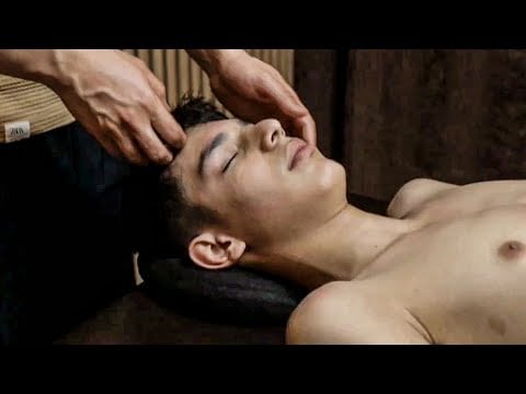 He Got His Strongest Thumb Techniques Experience in ASMR Full Body Massage