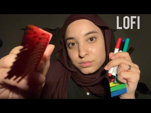 ASMR Fast and Aggressive Reconstructing Your face & Coloring it🖍️🎨| Lofi asmr💤