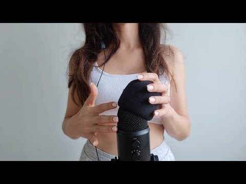 ASMR - FAST and AGGRESSIVE MIC COVER PUMPING, SWIRLING