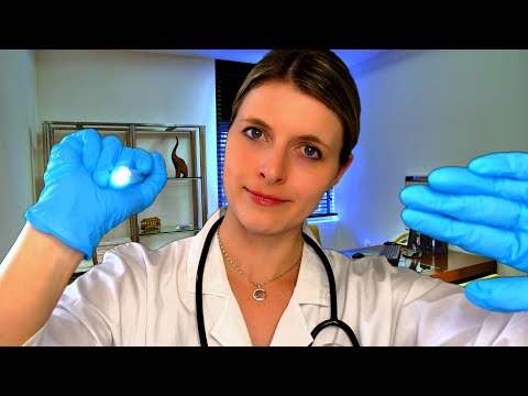 ASMR deutsch Arzt Roleplay I Cranial Nerve Exam I Doktor RP (german)