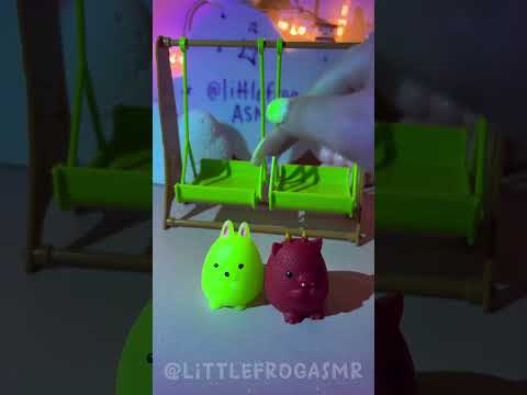 MOCHI PLAYGROUND SWINGS 🛝✨ #asmr #roleplay #mochi #squishy #toys