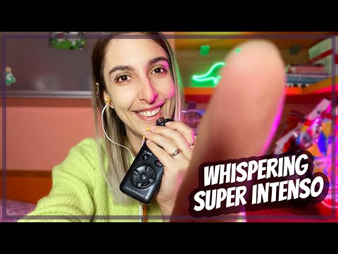 CHIACCHIERE PER RILASSARTI 💖 WHISPERING INTENSO CON IL TASCAM | ASMR ITA