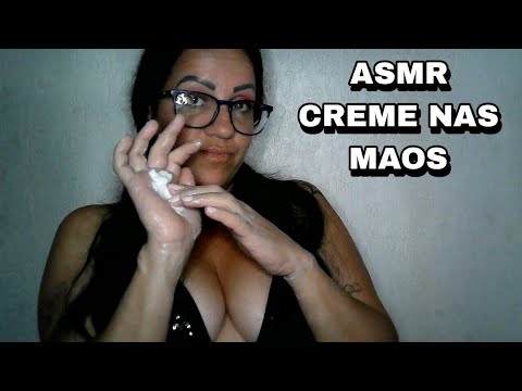 ASMR-CREME NAS MAOS #asmr #rumo1k #arrepios #asmrportuguês #asmrsounds