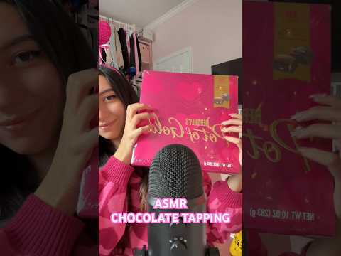 Caramel or Truffle chocolates? 🤔❤️ #asmrtapping #chocolateasmr