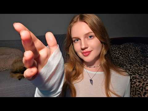 ASMR Head Massage. Unintelligible Whispers. 1 Hour