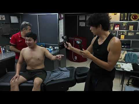 ASMR CARE SHOOTING DAY WITH MY KOREAN FOLLOWERS SUPER COMFORTING MEETING WITH TURKISH BERBER MASSAGE