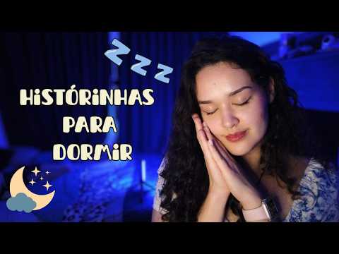 🌙ASMR: contando 3 historinhas infantis para você dormir tranquilo 💤