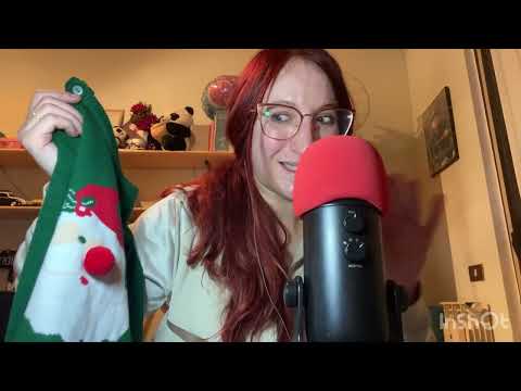 ASMR - SHOW AND TELL ACQUISTI NATALIZI 🥹🎅 OnlyRED ASMR
