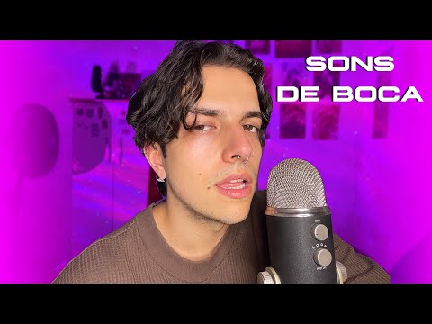 esses SONS DE BOCA vai te DERRETER por COMPLETO / ASMR