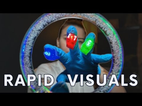 Advanced Rapid Eye Exam ASMR with Light Variations