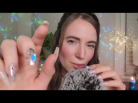 ASMR Applying Layered Sounds to your Face (Hair Brushing, Oil, Scratching & More) 💤🌛