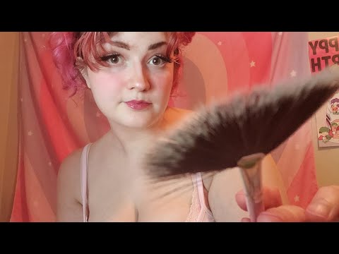 ASMR LENS BRUSHING AND WHISPER RAMBLES