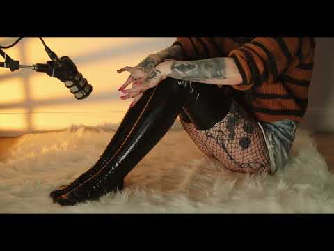 Early morning PVC/Latex stockings ASMR