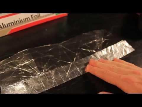 ASMR with Tin Foil - Binaural Ear to Ear