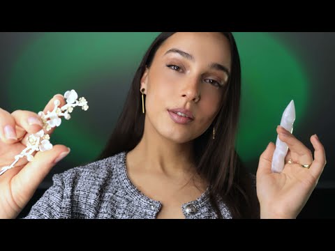 ASMR Giving You a Placebo Treatment to Calm You (negative energy removal, REIKI, soft-spoken)