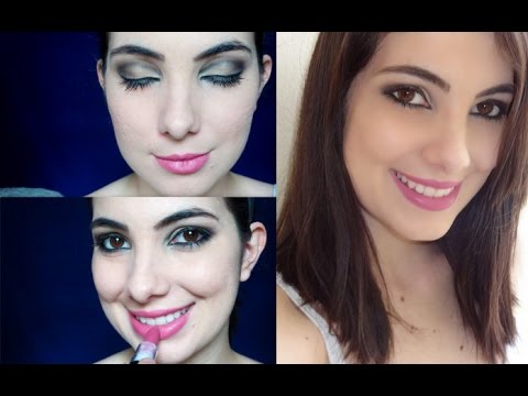 Maquiagem para Festa (cut crease)